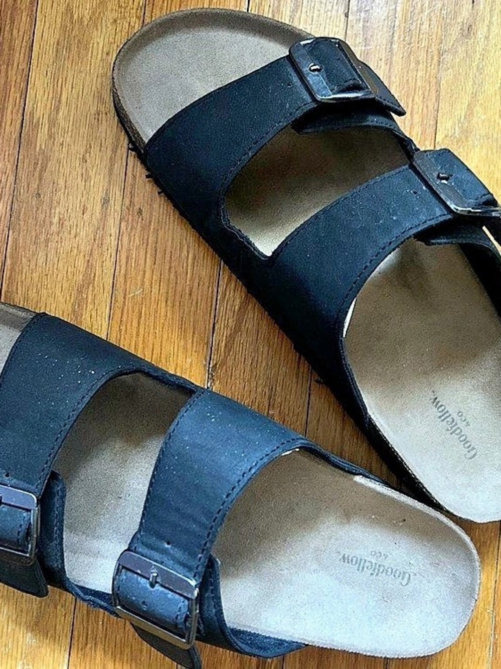 Birkenstock Arizona Black Buckle Sandals